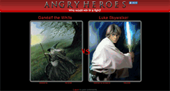 Desktop Screenshot of angryheroes.com